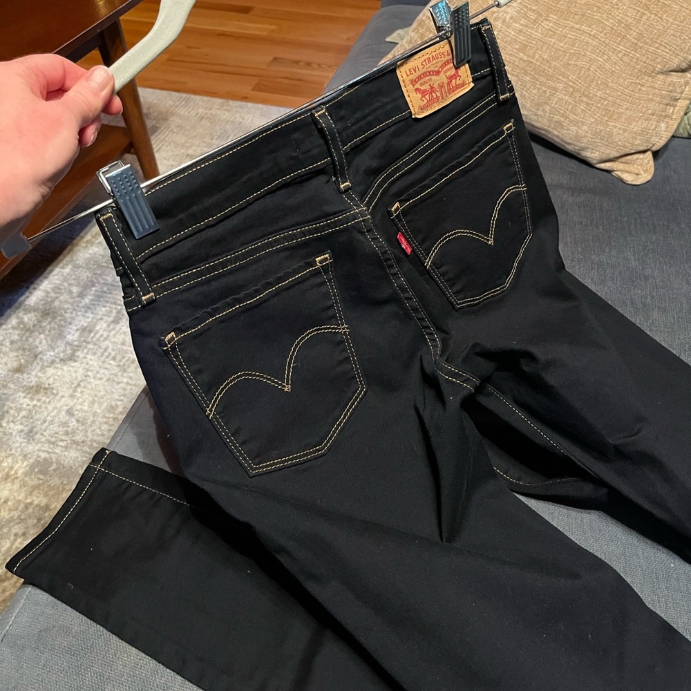 Levi’s 710 Super Skinny Dark Wash Jeans